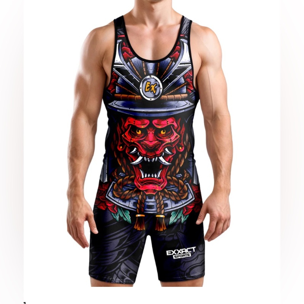 Wrestling singlet Samurai Graphic NWT